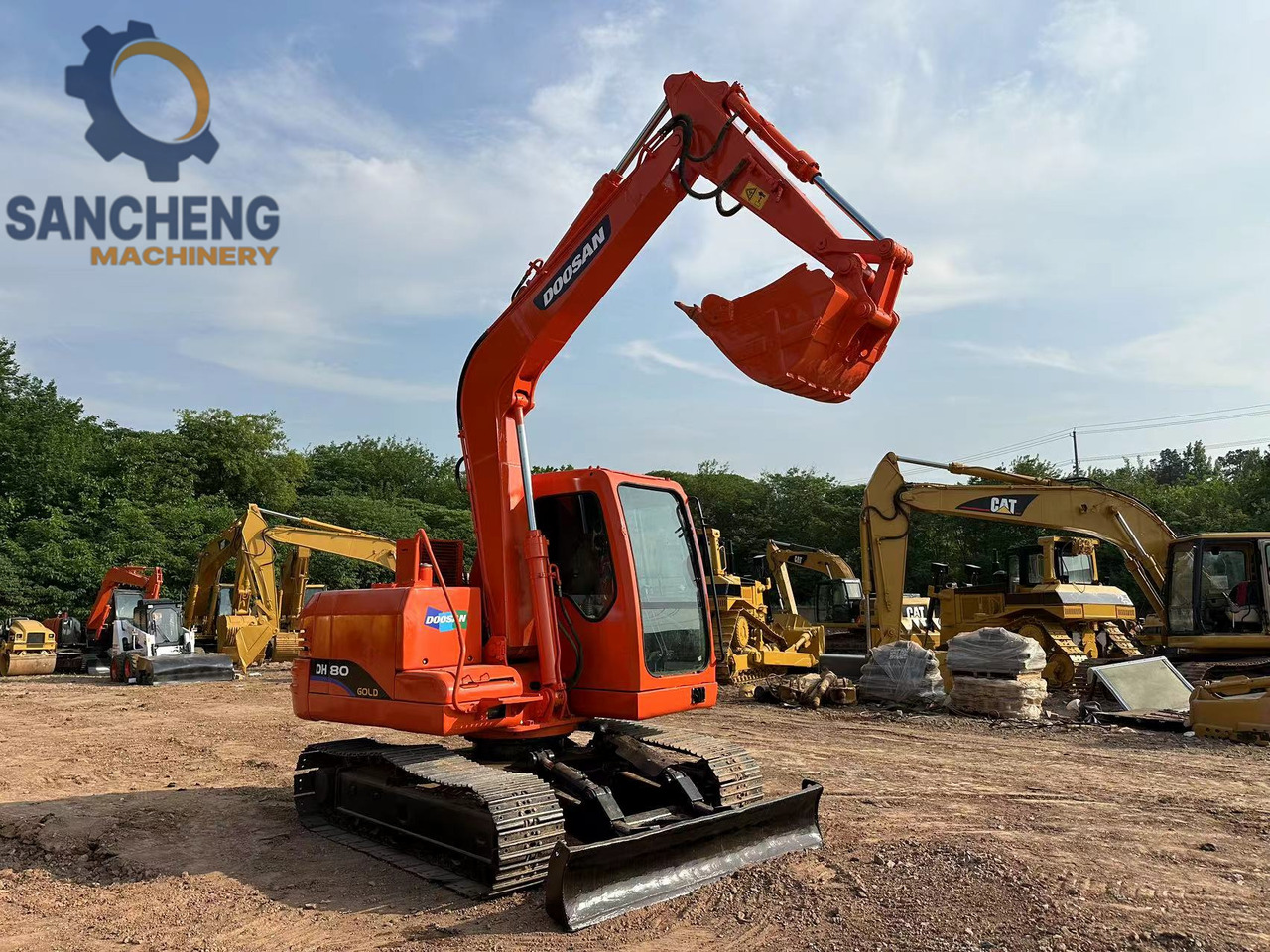 DOOSAN DH80 Mini Excavator - Pásové rýpadlo: obrázek 3 DOOSAN DH80 Mini Excavator - Pásové rýpadlo: obrázek 3
