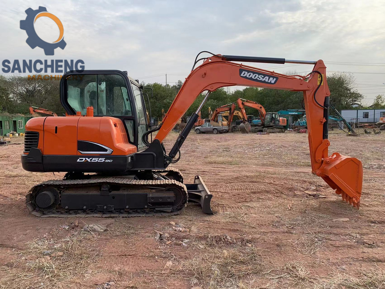 DOOSAN DX55 - Rýpadlo: obrázek 3 DOOSAN DX55 - Rýpadlo: obrázek 3