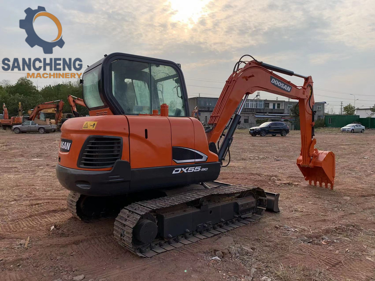 DOOSAN DX55 - Rýpadlo: obrázek 5 DOOSAN DX55 - Rýpadlo: obrázek 5