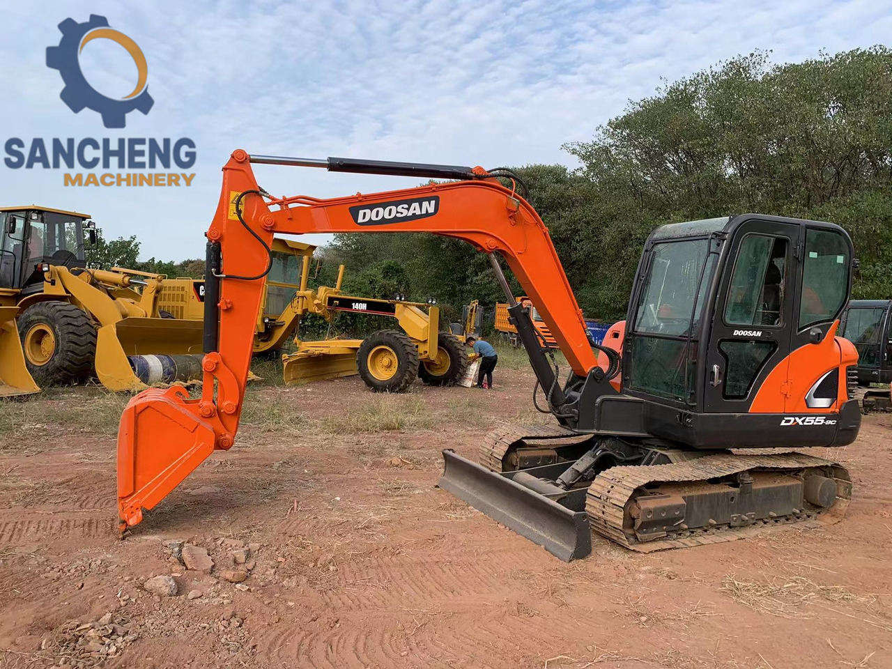 DOOSAN DX55 - Rýpadlo: obrázek 4 DOOSAN DX55 - Rýpadlo: obrázek 4