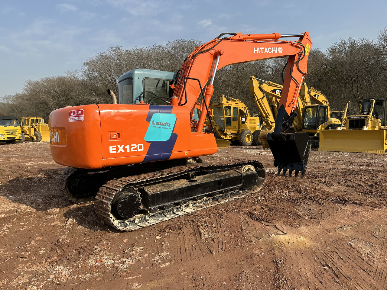 HITACHI EX120 - Rýpadlo: obrázek 2 HITACHI EX120 - Rýpadlo: obrázek 2