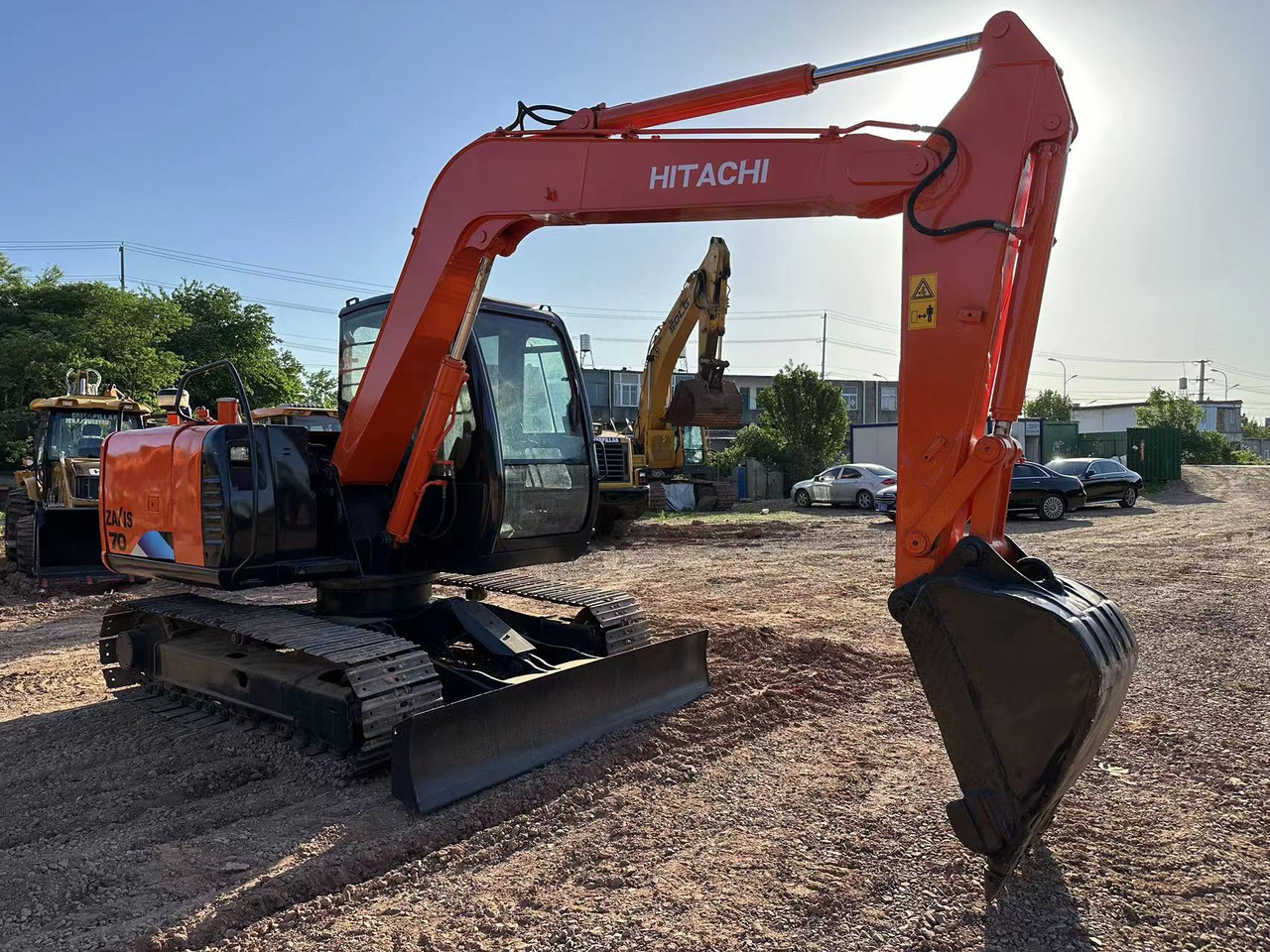 HITACHI ZAXIS ZX70 - Mini rýpadlo: obrázek 4 HITACHI ZAXIS ZX70 - Mini rýpadlo: obrázek 4