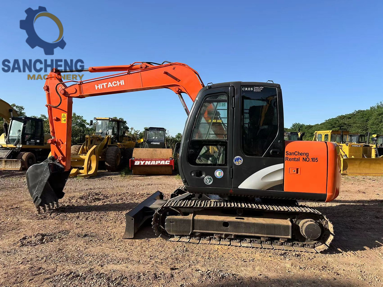 HITACHI ZAXIS ZX70 - Mini rýpadlo: obrázek 1 HITACHI ZAXIS ZX70 - Mini rýpadlo: obrázek 1