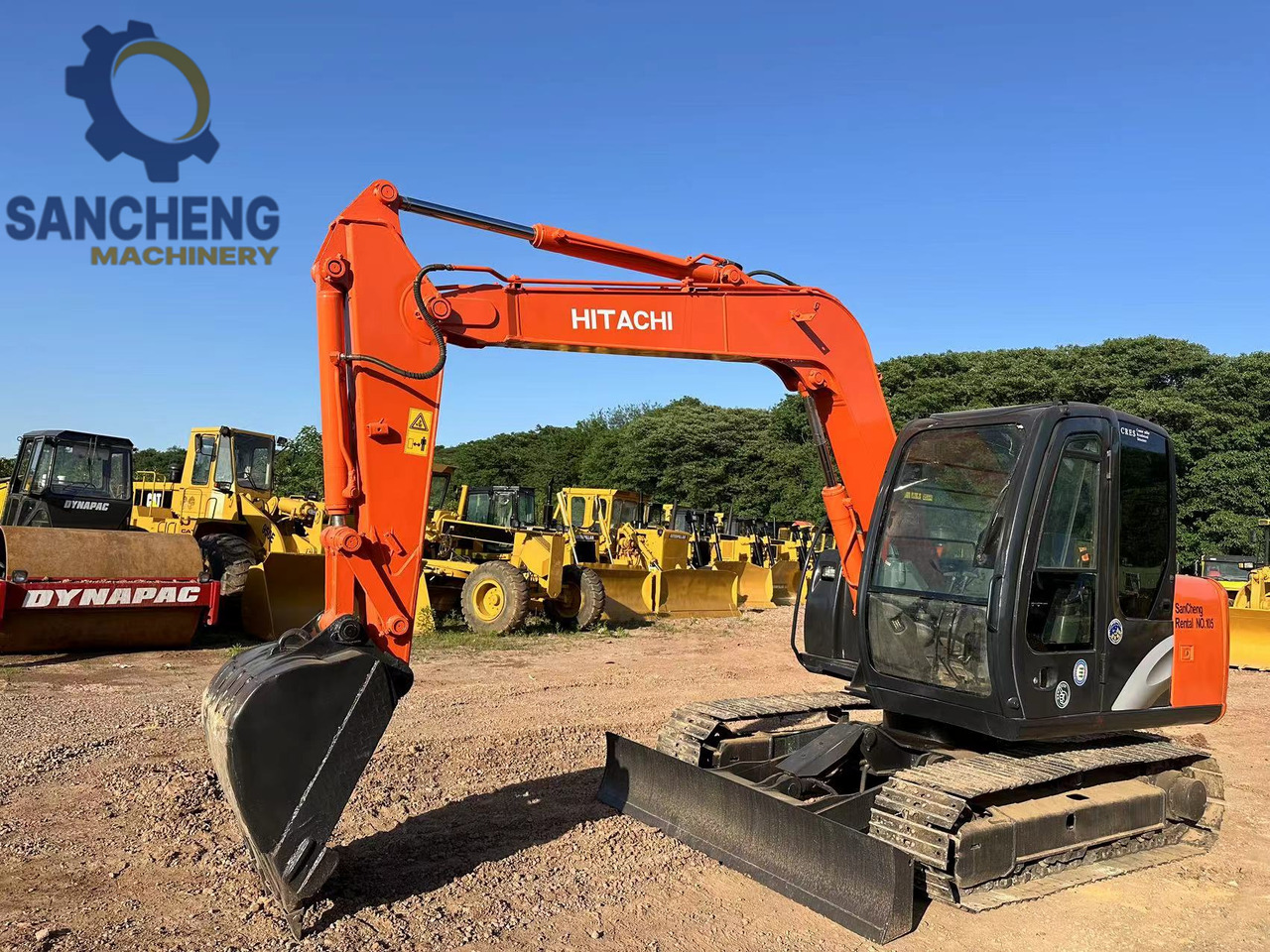 HITACHI ZAXIS ZX70 - Mini rýpadlo: obrázek 2 HITACHI ZAXIS ZX70 - Mini rýpadlo: obrázek 2