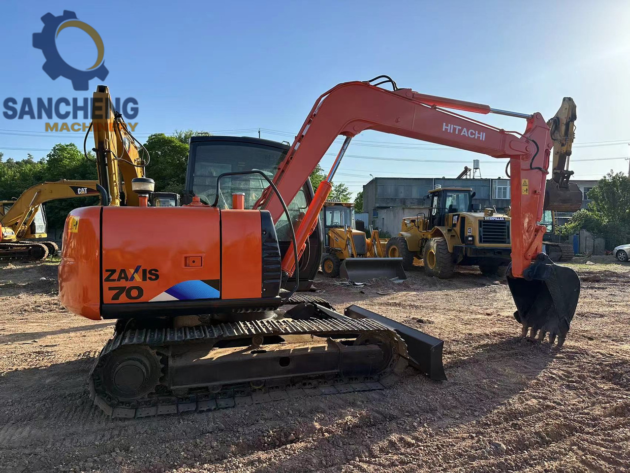 HITACHI ZAXIS ZX70 - Mini rýpadlo: obrázek 4 HITACHI ZAXIS ZX70 - Mini rýpadlo: obrázek 4