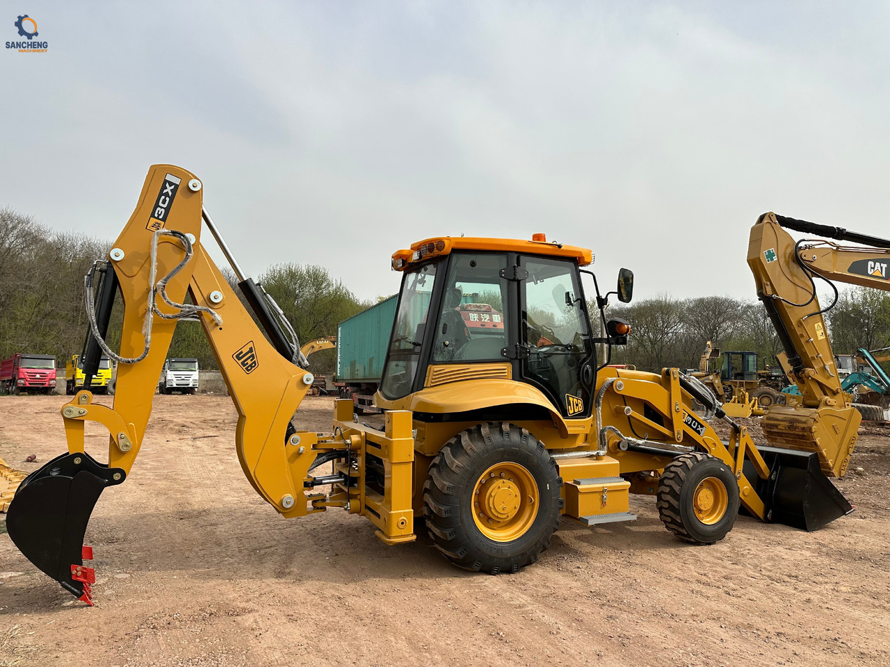 JCB 3CX - Rýpadlo-nakladač: obrázek 4 JCB 3CX - Rýpadlo-nakladač: obrázek 4