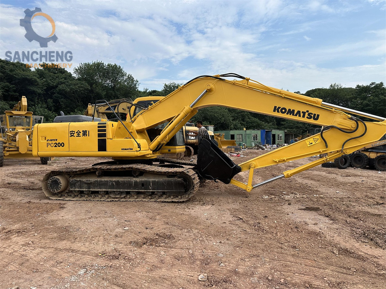 KOMATSU PC200-6 - Pásové rýpadlo: obrázek 3 KOMATSU PC200-6 - Pásové rýpadlo: obrázek 3
