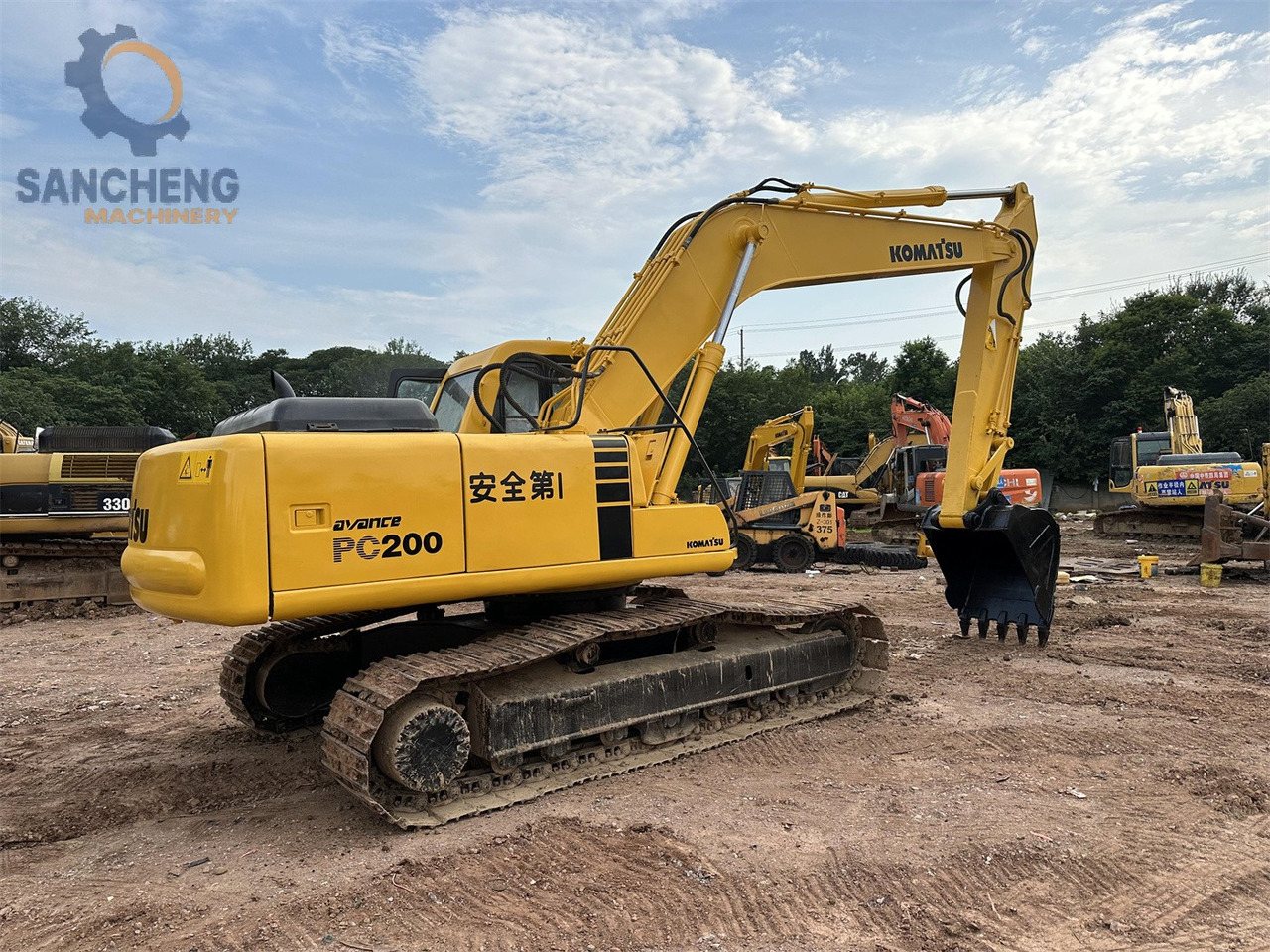 KOMATSU PC200-6 - Pásové rýpadlo: obrázek 1 KOMATSU PC200-6 - Pásové rýpadlo: obrázek 1