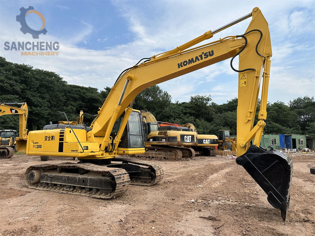 KOMATSU PC200-6 - Pásové rýpadlo: obrázek 5 KOMATSU PC200-6 - Pásové rýpadlo: obrázek 5