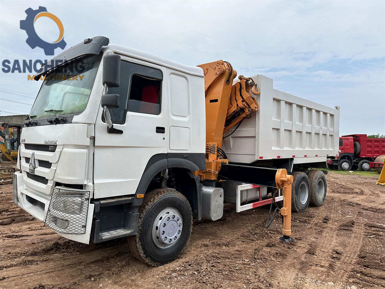 SINOTRUK Howo 371 6x4 crane truck - Auto s hydraulickou rukou: obrázek 1 SINOTRUK Howo 371 6x4 crane truck - Auto s hydraulickou rukou: obrázek 1