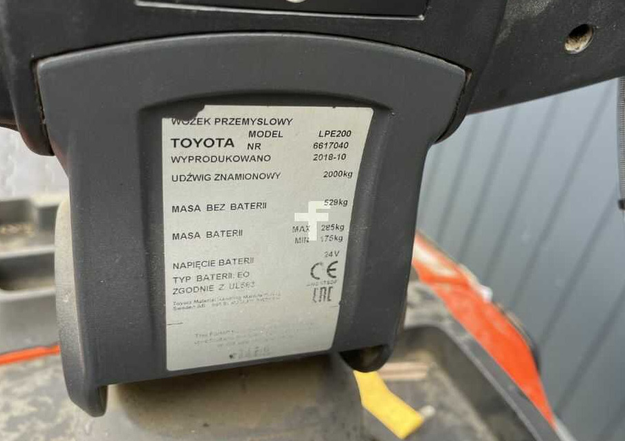 BT LPE200 - Paletový vozík: obrázek 4 BT LPE200 - Paletový vozík: obrázek 4