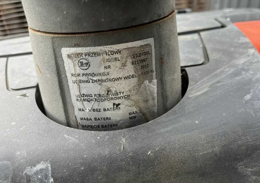 BT SWE120L - Stohovací vozík: obrázek 4 BT SWE120L - Stohovací vozík: obrázek 4