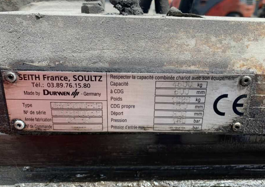 Durwen OS1063 - Vidle pro Vysokozdvižný vozík: obrázek 1 Durwen OS1063 - Vidle pro Vysokozdvižný vozík: obrázek 1