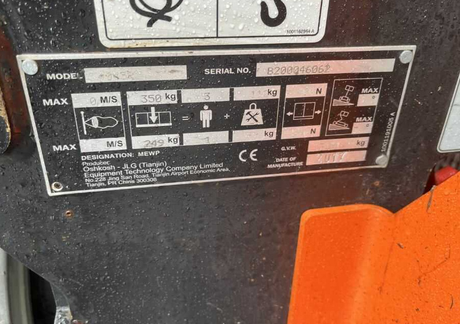 JLG 4045R - Nůžková plošina: obrázek 4 JLG 4045R - Nůžková plošina: obrázek 4