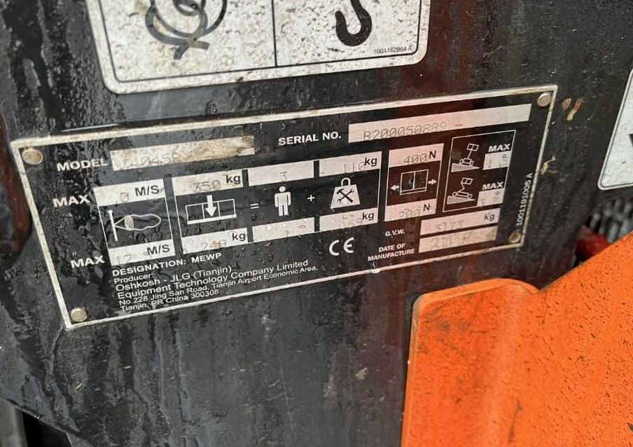 JLG 4045R - Nůžková plošina: obrázek 4 JLG 4045R - Nůžková plošina: obrázek 4