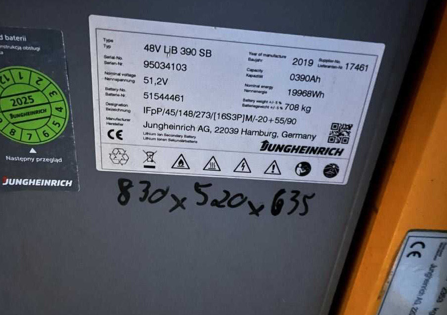 Jungheinrich EFG215 - Elektrický vysokozdvižný vozík: obrázek 5 Jungheinrich EFG215 - Elektrický vysokozdvižný vozík: obrázek 5