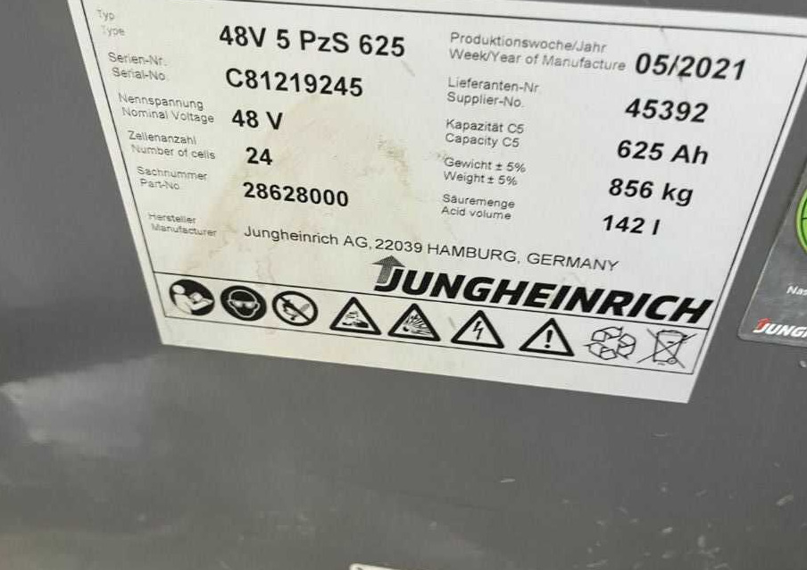 Jungheinrich EFG216k - Elektrický vysokozdvižný vozík: obrázek 5 Jungheinrich EFG216k - Elektrický vysokozdvižný vozík: obrázek 5