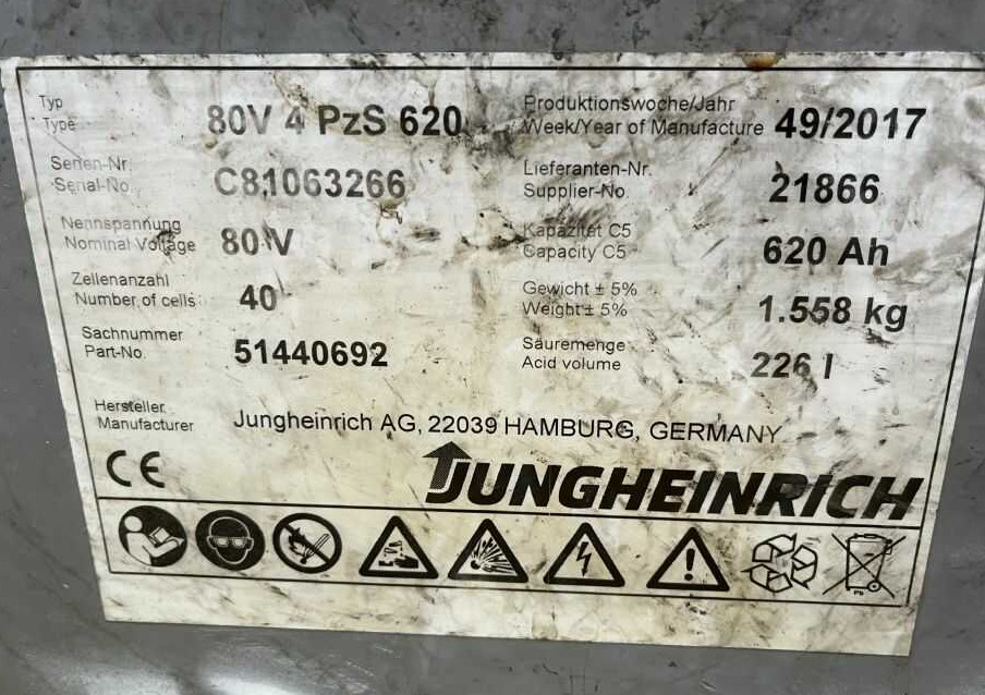 Jungheinrich EFG425k - Elektrický vysokozdvižný vozík: obrázek 5 Jungheinrich EFG425k - Elektrický vysokozdvižný vozík: obrázek 5