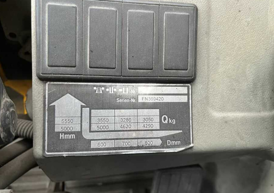 Jungheinrich TFG550 - Plynový vysokozdvižný vozík: obrázek 5 Jungheinrich TFG550 - Plynový vysokozdvižný vozík: obrázek 5