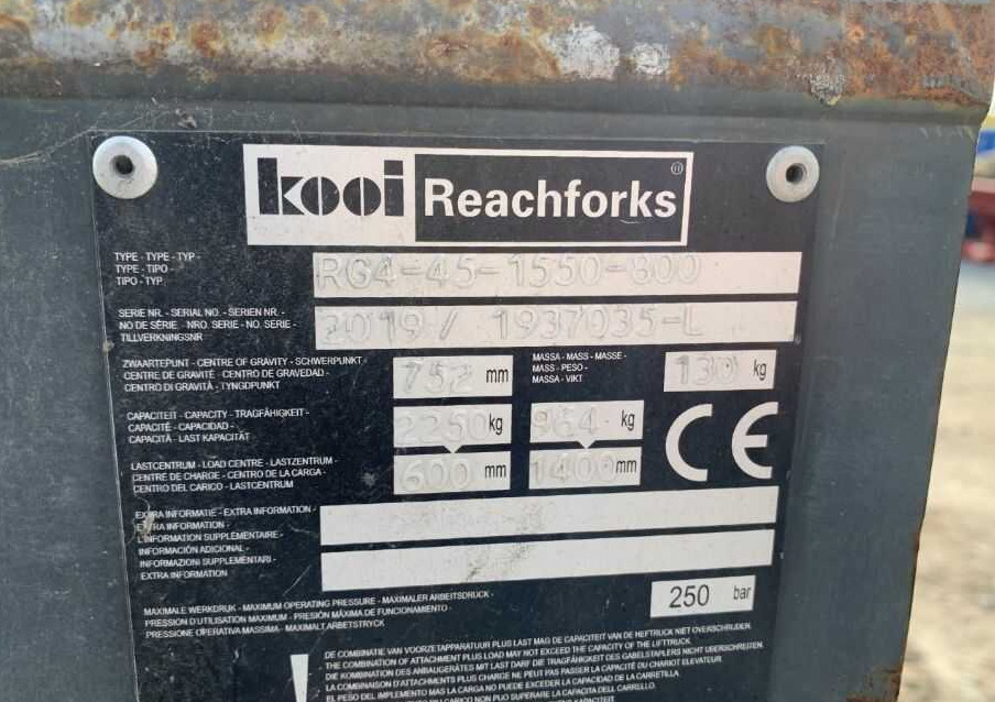 Kooi RG4-45-1550 - Výložník pro Manipulační technika: obrázek 1 Kooi RG4-45-1550 - Výložník pro Manipulační technika: obrázek 1