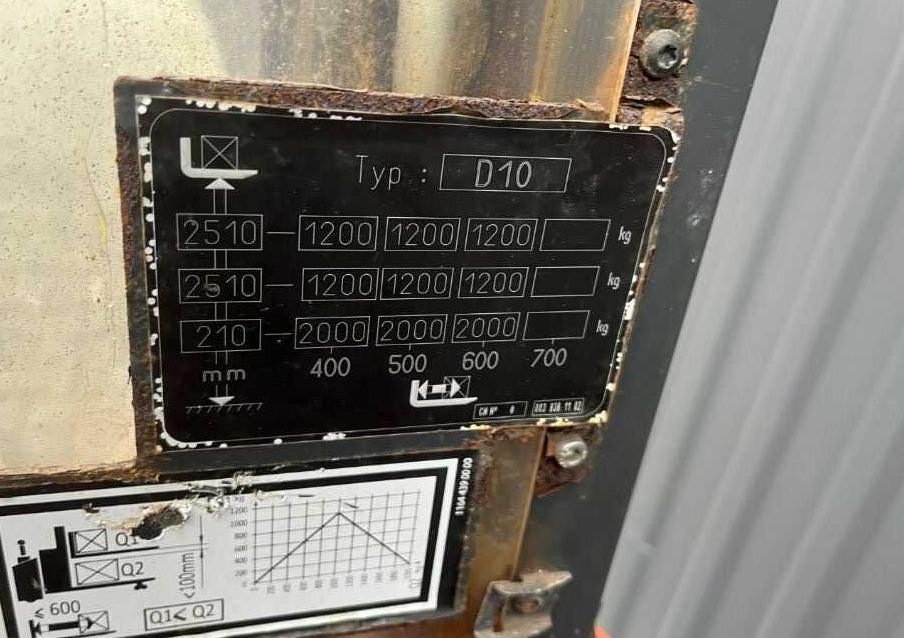 Linde D10 - Stohovací vozík: obrázek 5 Linde D10 - Stohovací vozík: obrázek 5