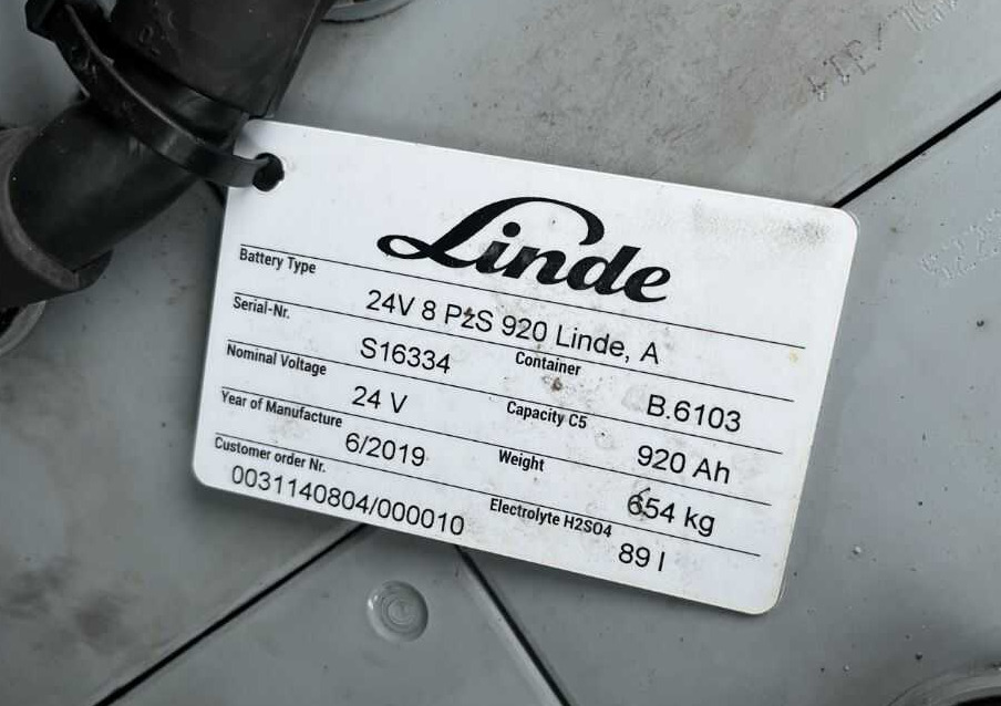 Elektrický vysokozdvižný vozík Linde E15-01: obrázek 9
