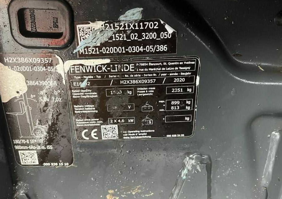 Linde E16-02 - Elektrický vysokozdvižný vozík: obrázek 4 Linde E16-02 - Elektrický vysokozdvižný vozík: obrázek 4