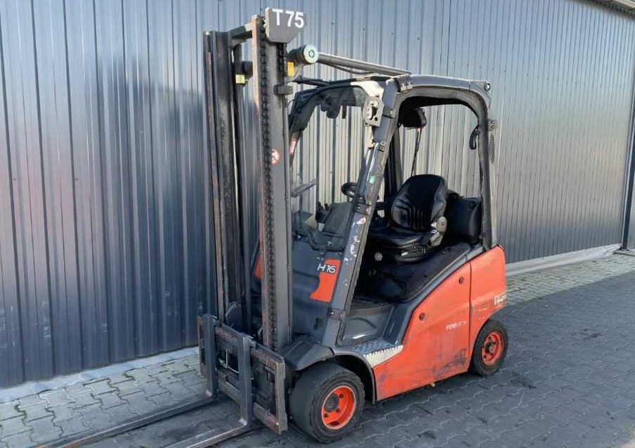 Linde H16T-01 - Plynový vysokozdvižný vozík: obrázek 1 Linde H16T-01 - Plynový vysokozdvižný vozík: obrázek 1
