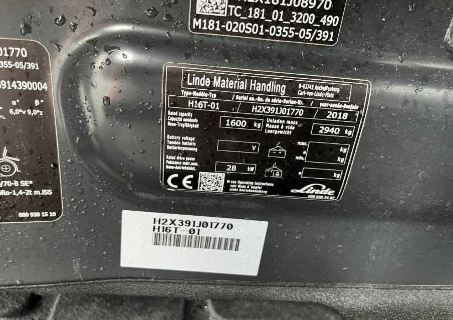 Linde H16T-01 - Plynový vysokozdvižný vozík: obrázek 4 Linde H16T-01 - Plynový vysokozdvižný vozík: obrázek 4