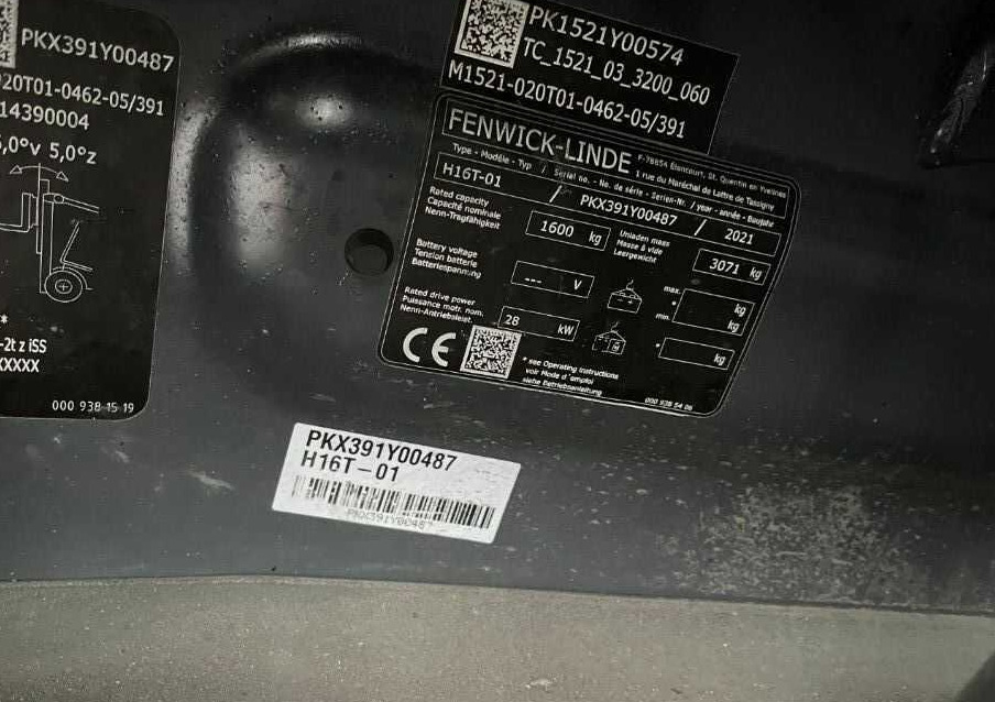 Linde H16T-01 - Plynový vysokozdvižný vozík: obrázek 4 Linde H16T-01 - Plynový vysokozdvižný vozík: obrázek 4