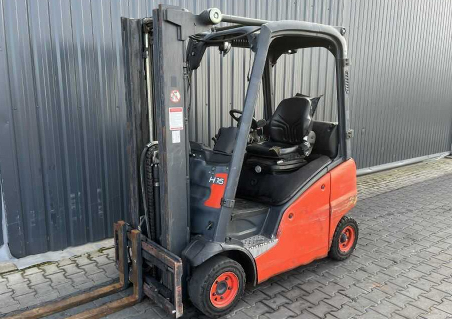 Linde H16T-01 - Plynový vysokozdvižný vozík: obrázek 1 Linde H16T-01 - Plynový vysokozdvižný vozík: obrázek 1