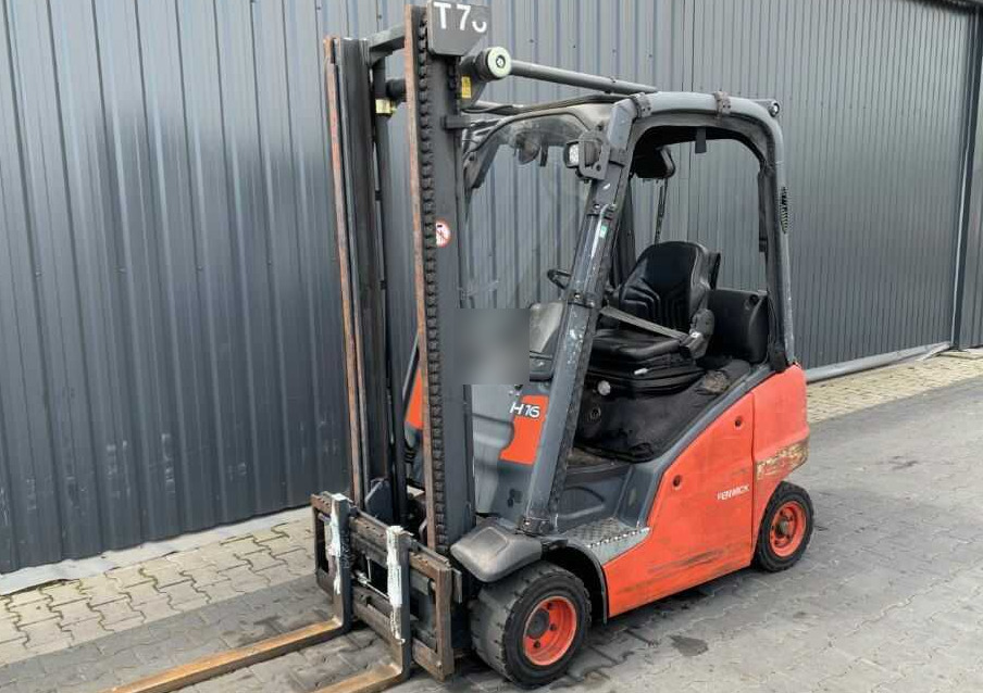 Linde H16T-01 - Plynový vysokozdvižný vozík: obrázek 1 Linde H16T-01 - Plynový vysokozdvižný vozík: obrázek 1
