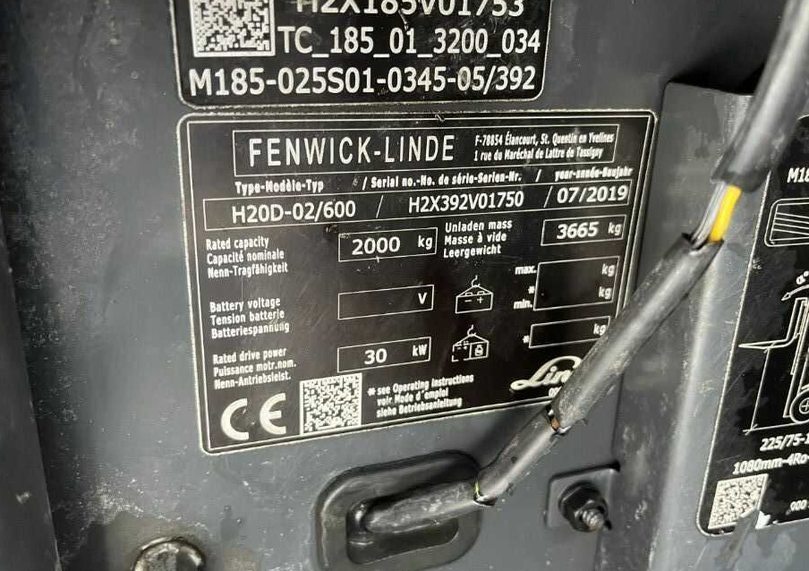 Linde H20D-02 - Dieselový vysokozdvižný vozík: obrázek 4 Linde H20D-02 - Dieselový vysokozdvižný vozík: obrázek 4