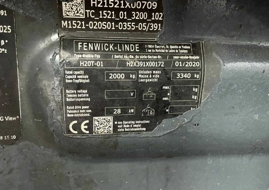 Linde H20T-01 - Plynový vysokozdvižný vozík: obrázek 4 Linde H20T-01 - Plynový vysokozdvižný vozík: obrázek 4