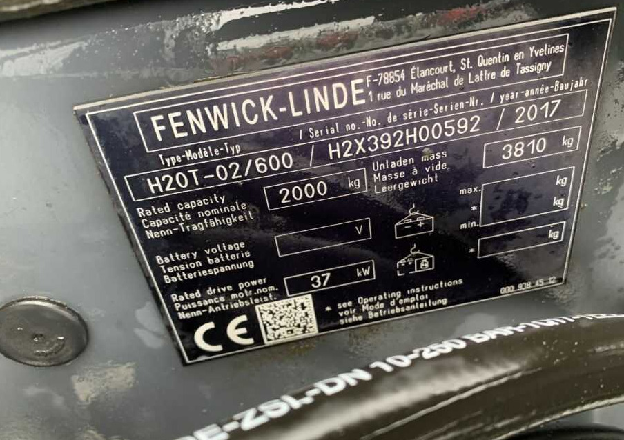 Linde H20T-02/600 - Plynový vysokozdvižný vozík: obrázek 4 Linde H20T-02/600 - Plynový vysokozdvižný vozík: obrázek 4