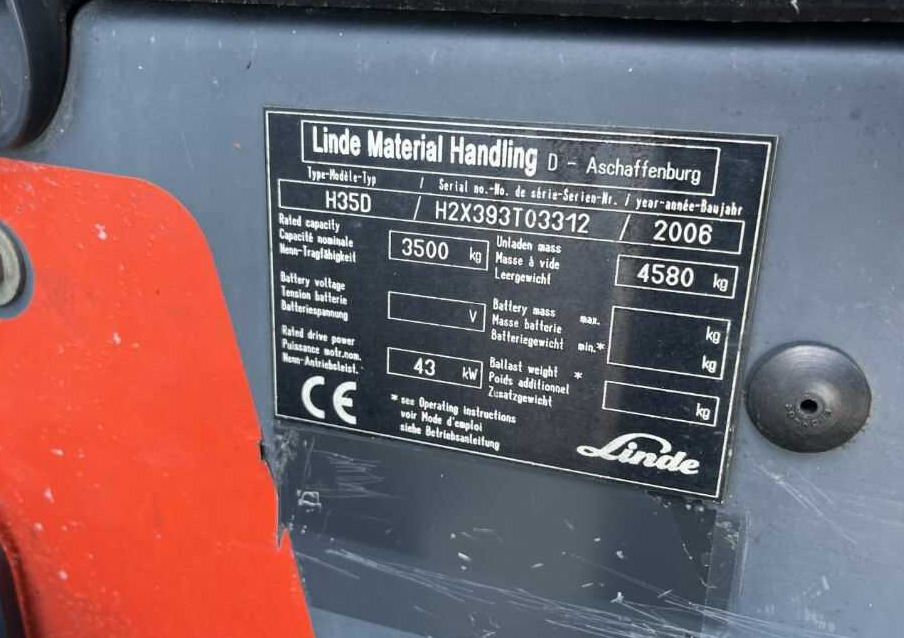 Linde H35D - Dieselový vysokozdvižný vozík: obrázek 4 Linde H35D - Dieselový vysokozdvižný vozík: obrázek 4