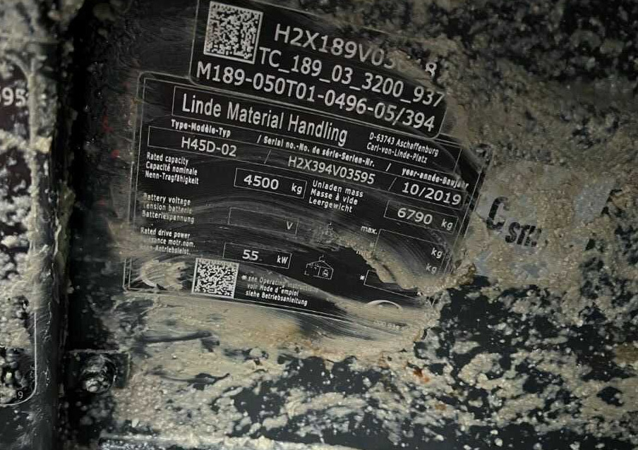 Linde H45D-02 - Dieselový vysokozdvižný vozík: obrázek 4 Linde H45D-02 - Dieselový vysokozdvižný vozík: obrázek 4