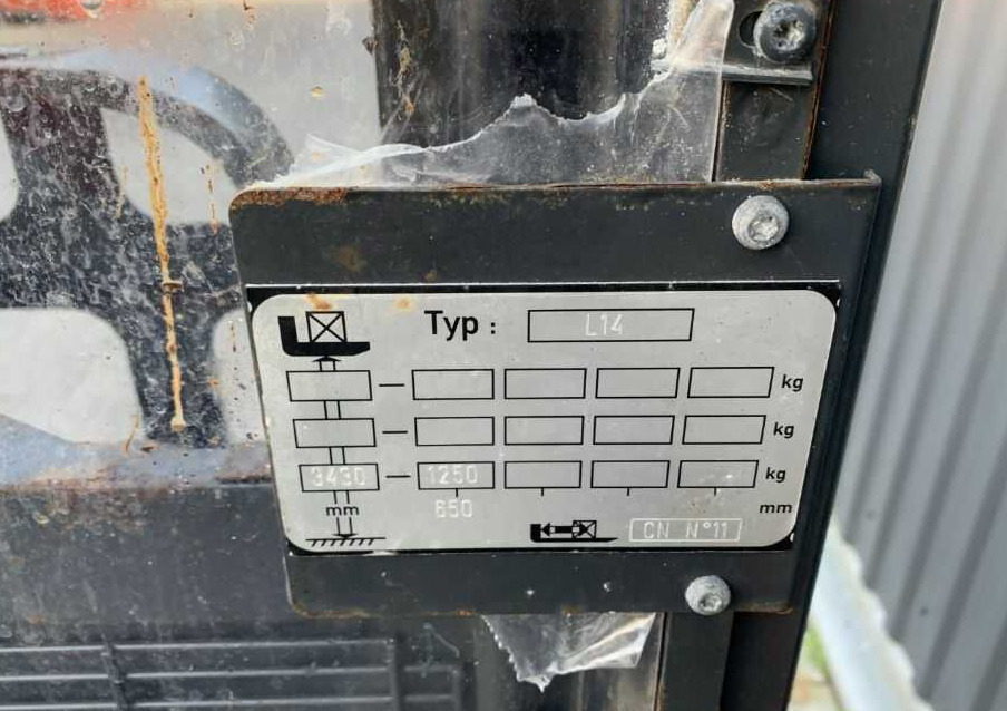 Linde L14 - Stohovací vozík: obrázek 5 Linde L14 - Stohovací vozík: obrázek 5