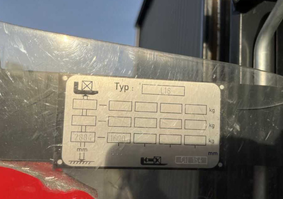 Linde L16 - Stohovací vozík: obrázek 5 Linde L16 - Stohovací vozík: obrázek 5