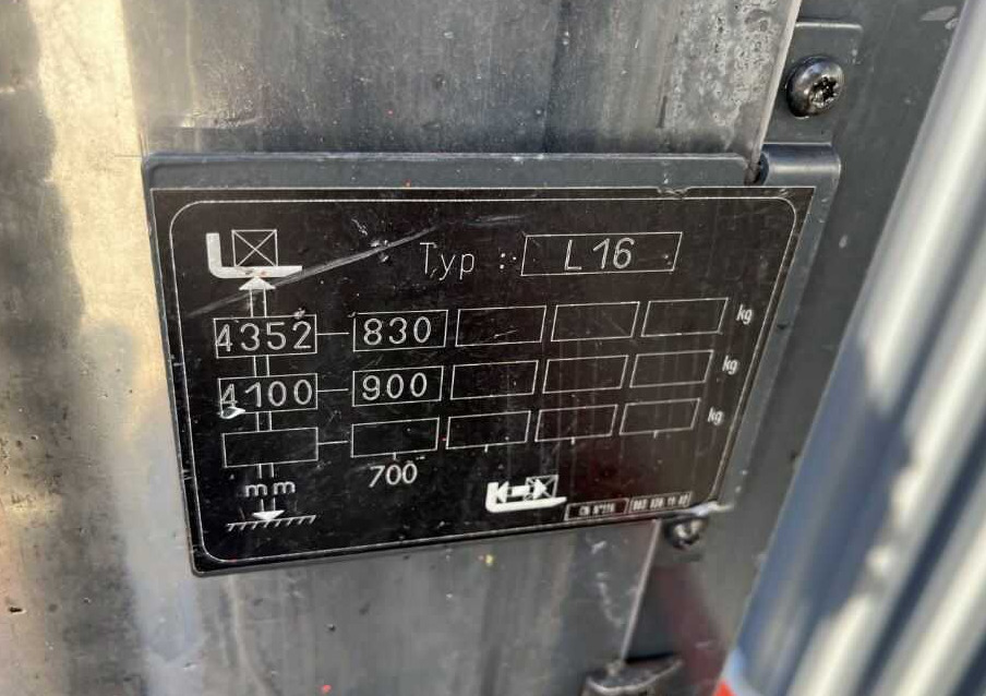 Linde L16 - Stohovací vozík: obrázek 1 Linde L16 - Stohovací vozík: obrázek 1