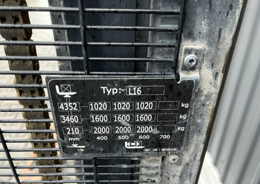 Linde L16i - Stohovací vozík: obrázek 5 Linde L16i - Stohovací vozík: obrázek 5
