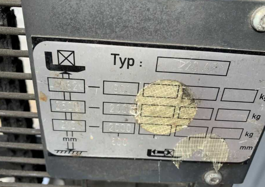 Linde L20AP - Stohovací vozík: obrázek 3 Linde L20AP - Stohovací vozík: obrázek 3