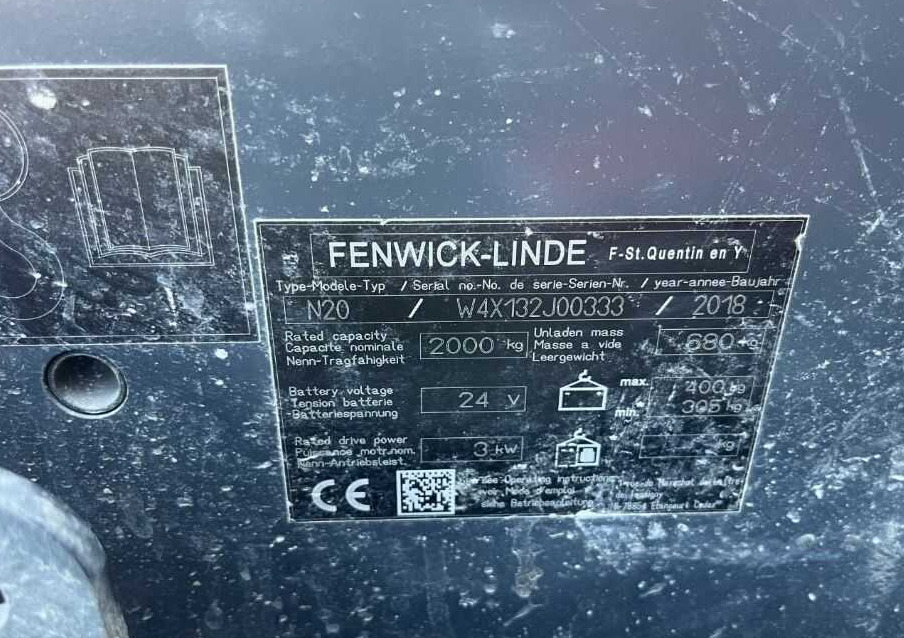 Linde N20 - Vychystávací vozík: obrázek 4 Linde N20 - Vychystávací vozík: obrázek 4