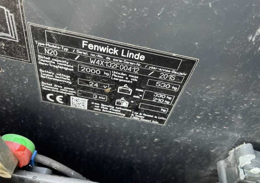 Linde N20 - Vychystávací vozík: obrázek 4 Linde N20 - Vychystávací vozík: obrázek 4