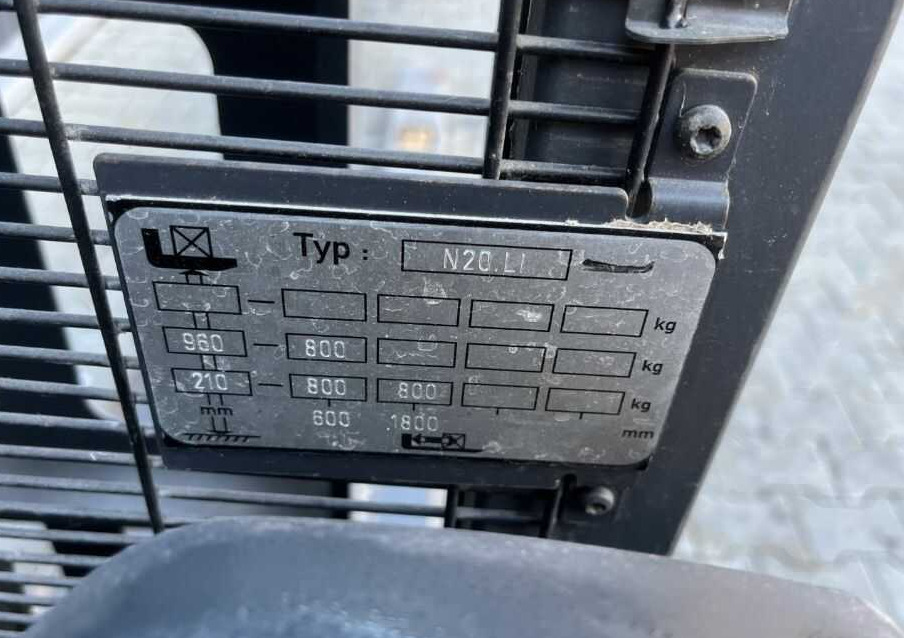 Linde N20LoL - Vychystávací vozík: obrázek 5 Linde N20LoL - Vychystávací vozík: obrázek 5