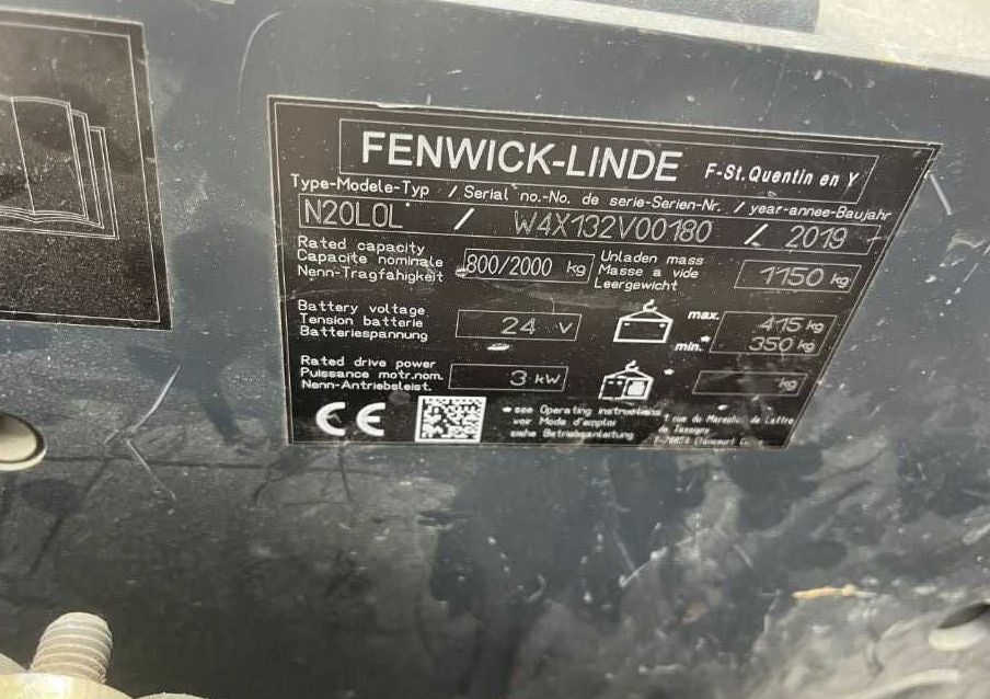 Linde N20LoL - Vychystávací vozík: obrázek 4 Linde N20LoL - Vychystávací vozík: obrázek 4
