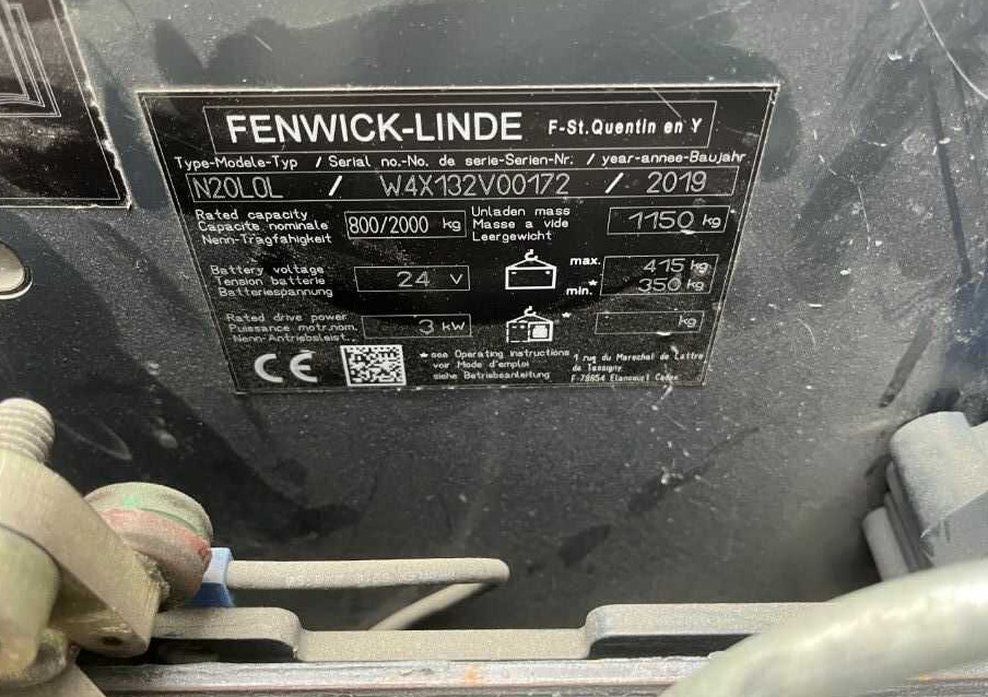 Linde N20LoL - Vychystávací vozík: obrázek 4 Linde N20LoL - Vychystávací vozík: obrázek 4