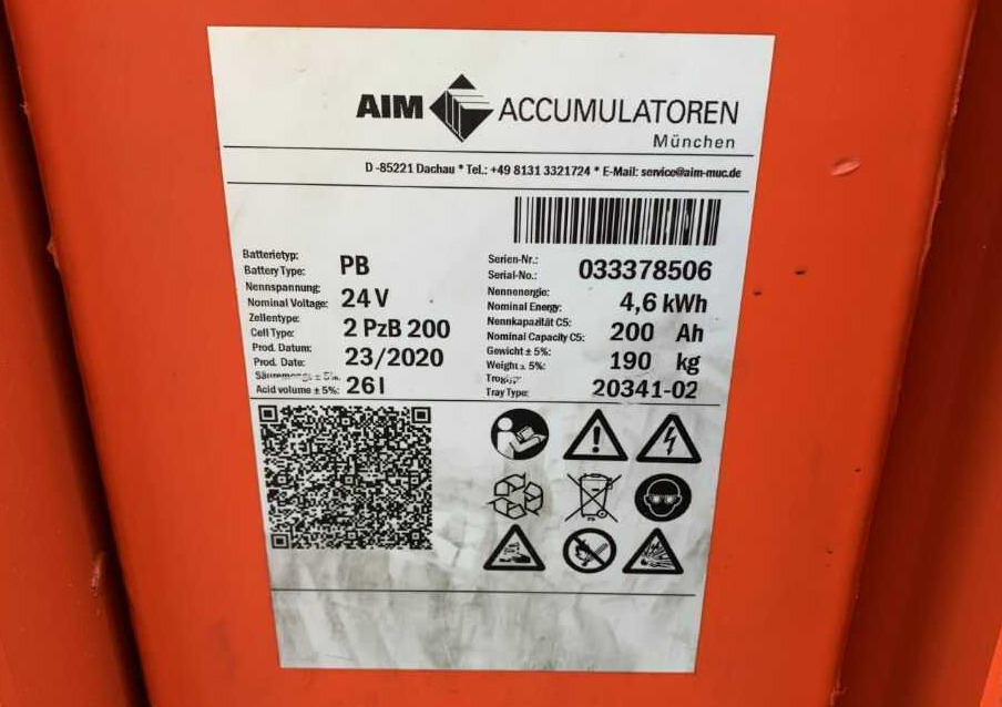 Linde P20 - Elektrický tahač: obrázek 2 Linde P20 - Elektrický tahač: obrázek 2