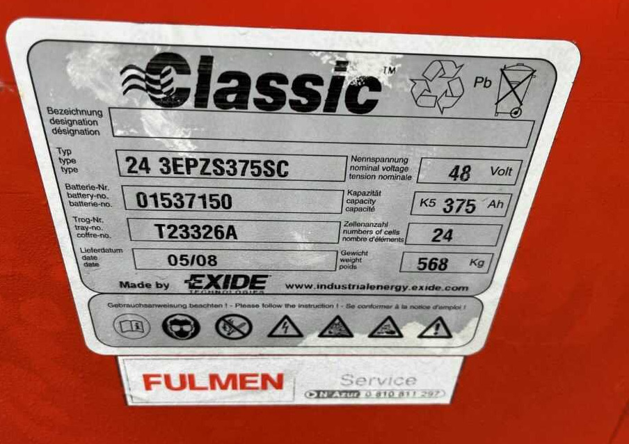Linde P60Z - Elektrický tahač: obrázek 5 Linde P60Z - Elektrický tahač: obrázek 5