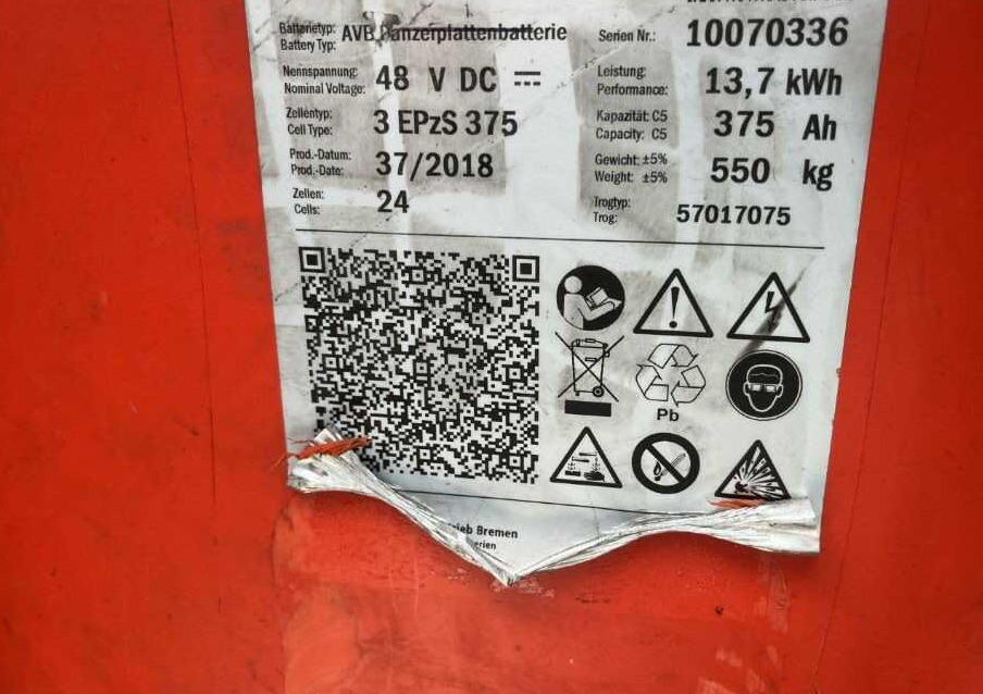 Linde P80 - Elektrický tahač: obrázek 5 Linde P80 - Elektrický tahač: obrázek 5